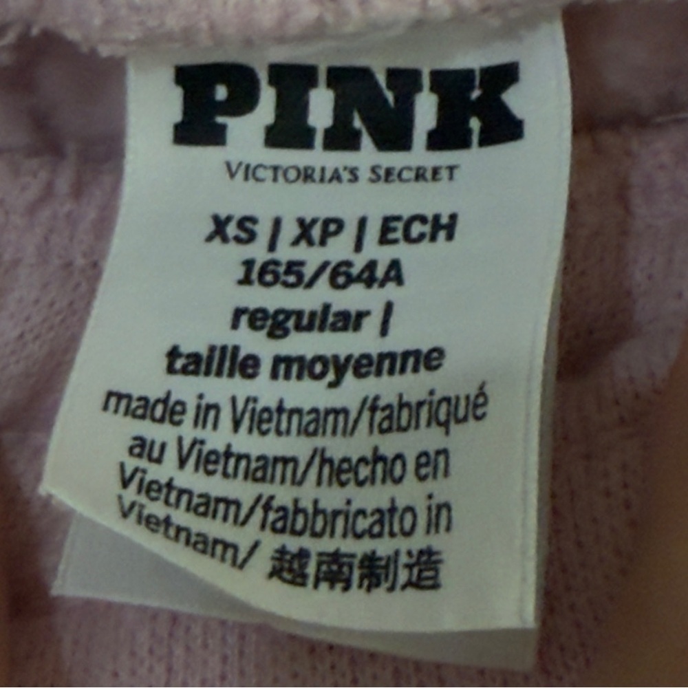 Pink by Victoria secret , campus sweatpants size XS wide leg women’s , juniors - Picture 9 of 13